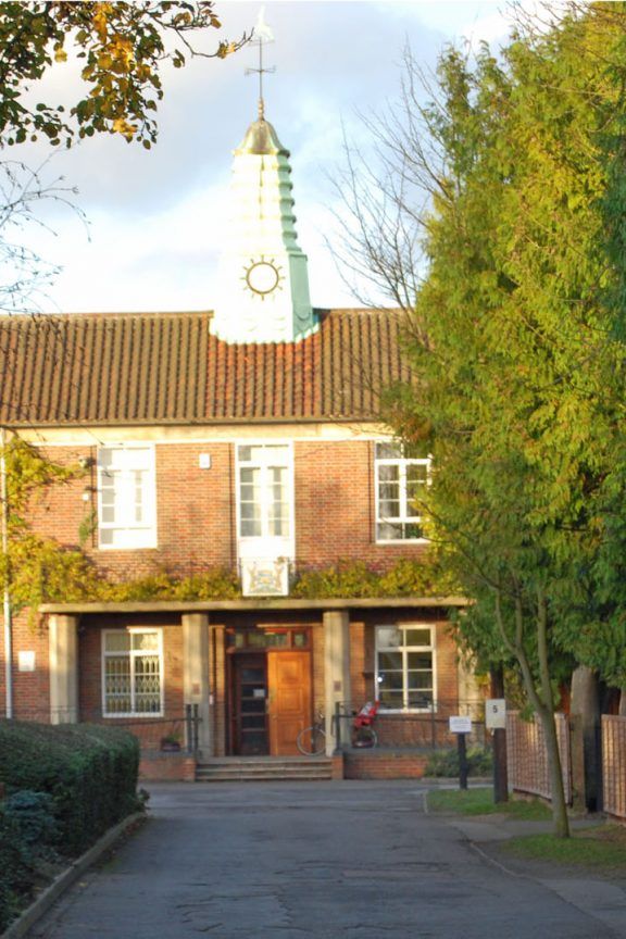 An external view of Verulam School in St Albans, Hertfordshire.